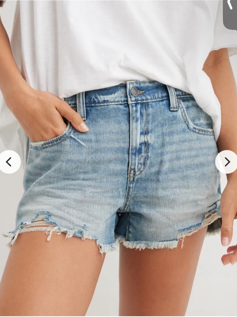 Aerie Daydream Denim Short Size XL